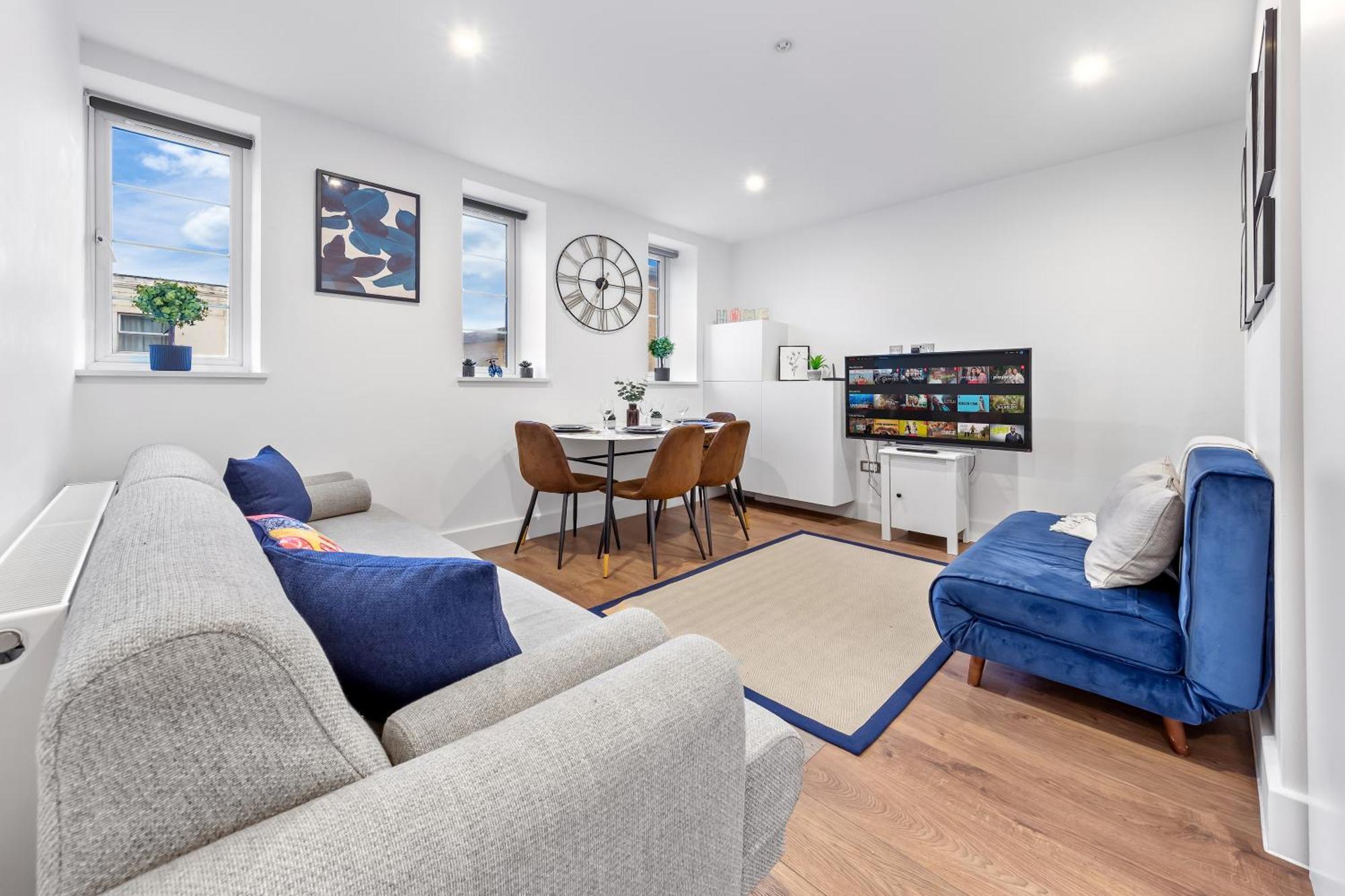 Two Bedroom Serviced - Nine Elms Luxury - Vauxhall & Westminster Appartement *
